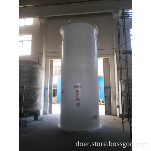 Industrial Cooling Fins Water Bath Vaporizer